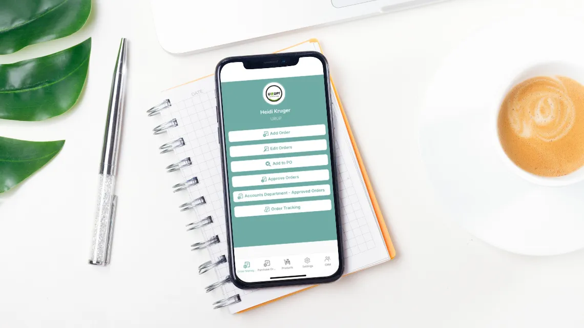 Stock level management at a click of a button