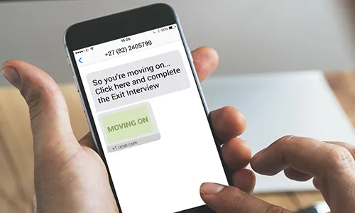 SMS to database – click on the link