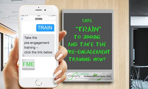 Office Signage - SMS the short code