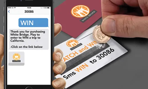 Friends around table with a mobile phone