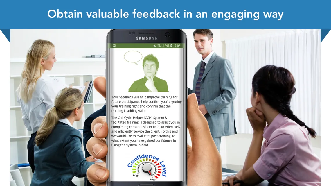 Obtain valuable feedback