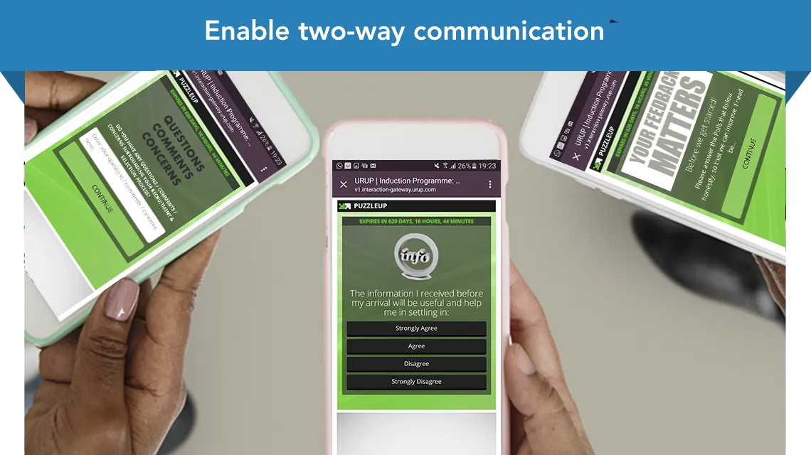 Holographic data display