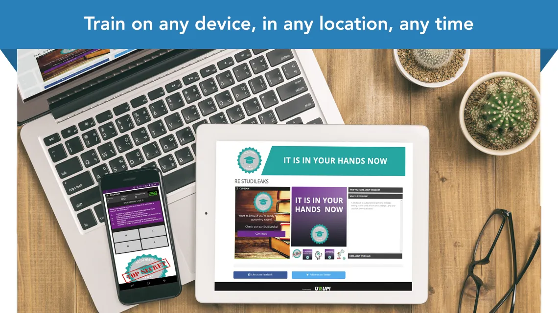 Train on any device, any where, any time