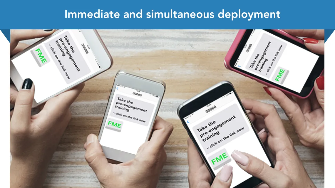 Immediate and simultateous deployment