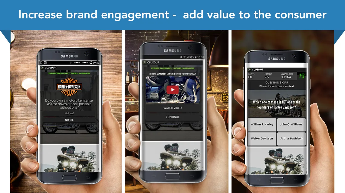 Holographic data display